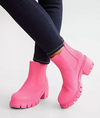 Mia - Women's Ivy Lug Bootie - Medium