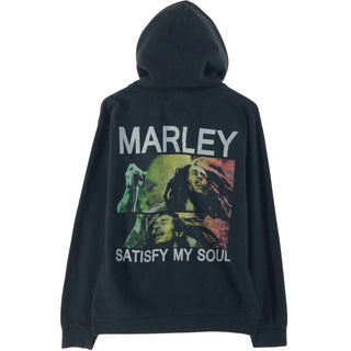 Bob Marley - Men's Satisfy My Soul Zip Hoodie