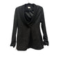 Miss Circle - Women's Crystal Embellished Blazer