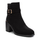 Xti - Women's Suede Dress Booties