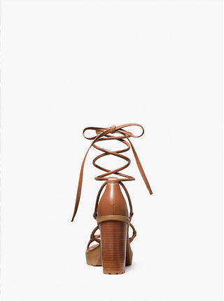 Michael Kors - Women's Vero Leather Platform Sandal