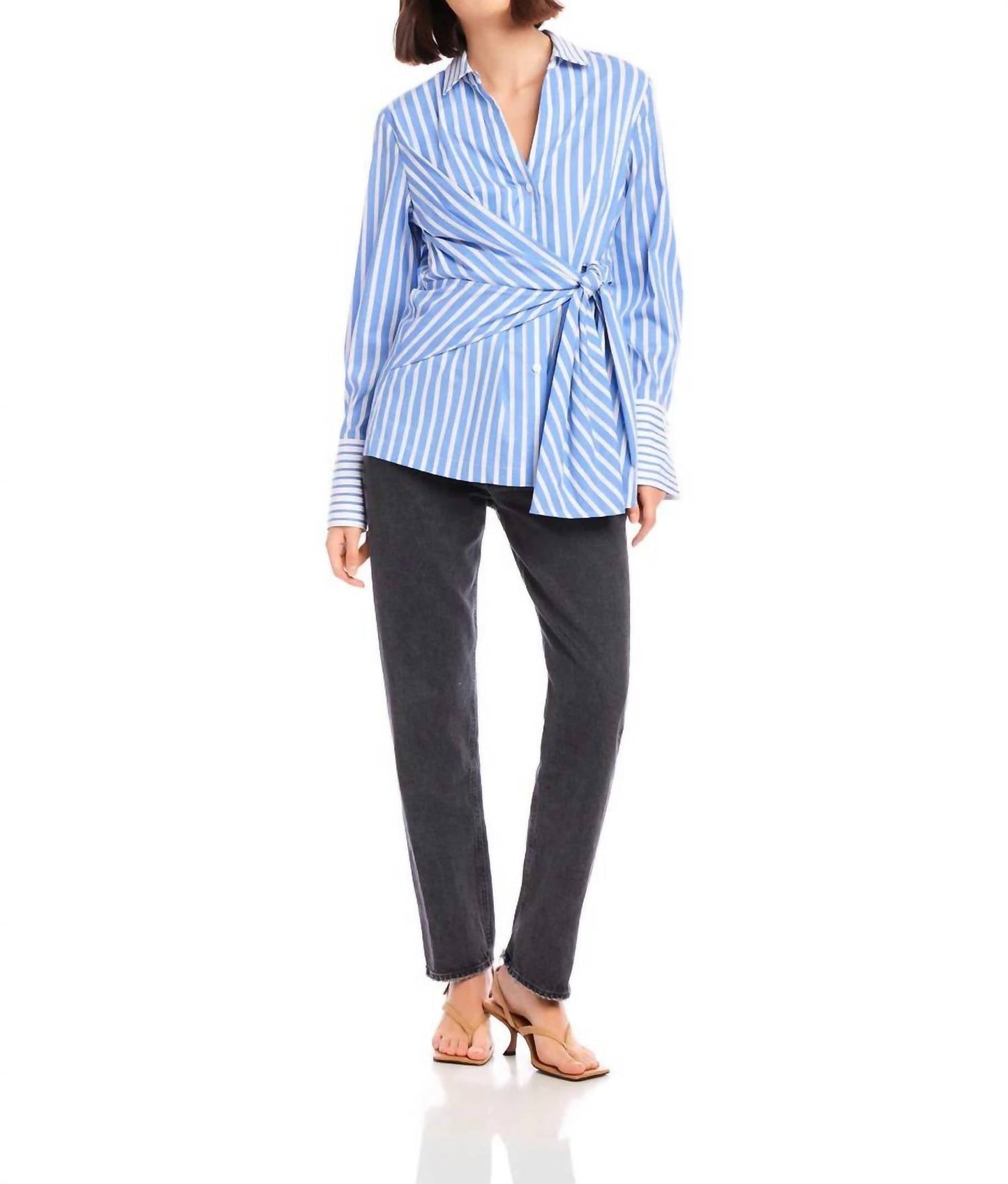 Fifteen Twenty - Reese Tie Waist Shirt
