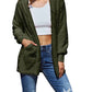 Double Take - Full Size Teddy Hooded Jacket with Pockets
