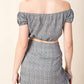 Honey Punch - Harmony Ruffled Wrap Skirt