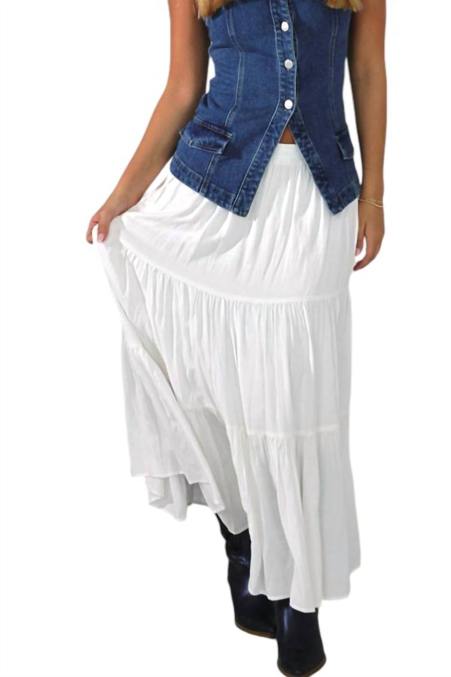 Cotton Candy - Women's Amelia Maxi Skirt