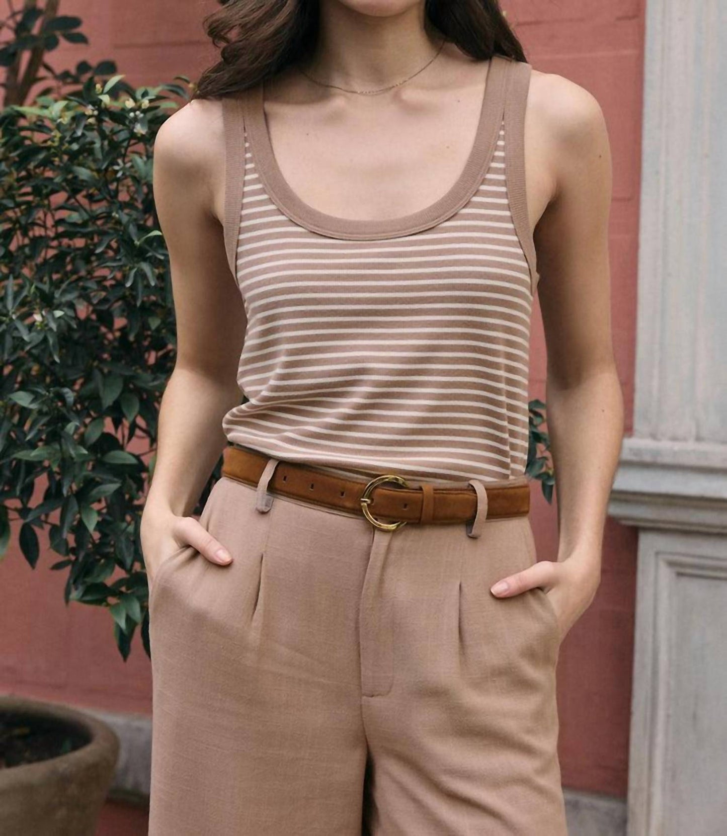 Z Supply - Elin Stripe Rib Tank