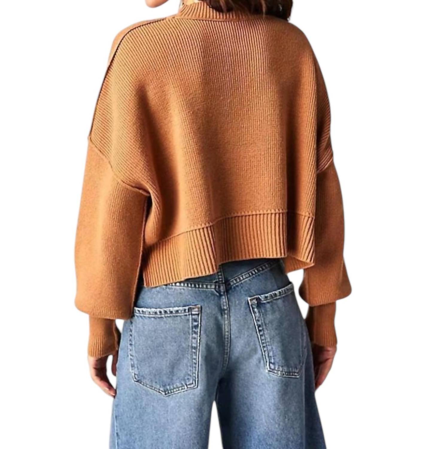 Free People - Easy Street Crop Pullover Sweater