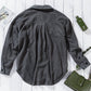 Dear Lover - Turn Down Collared Shacket