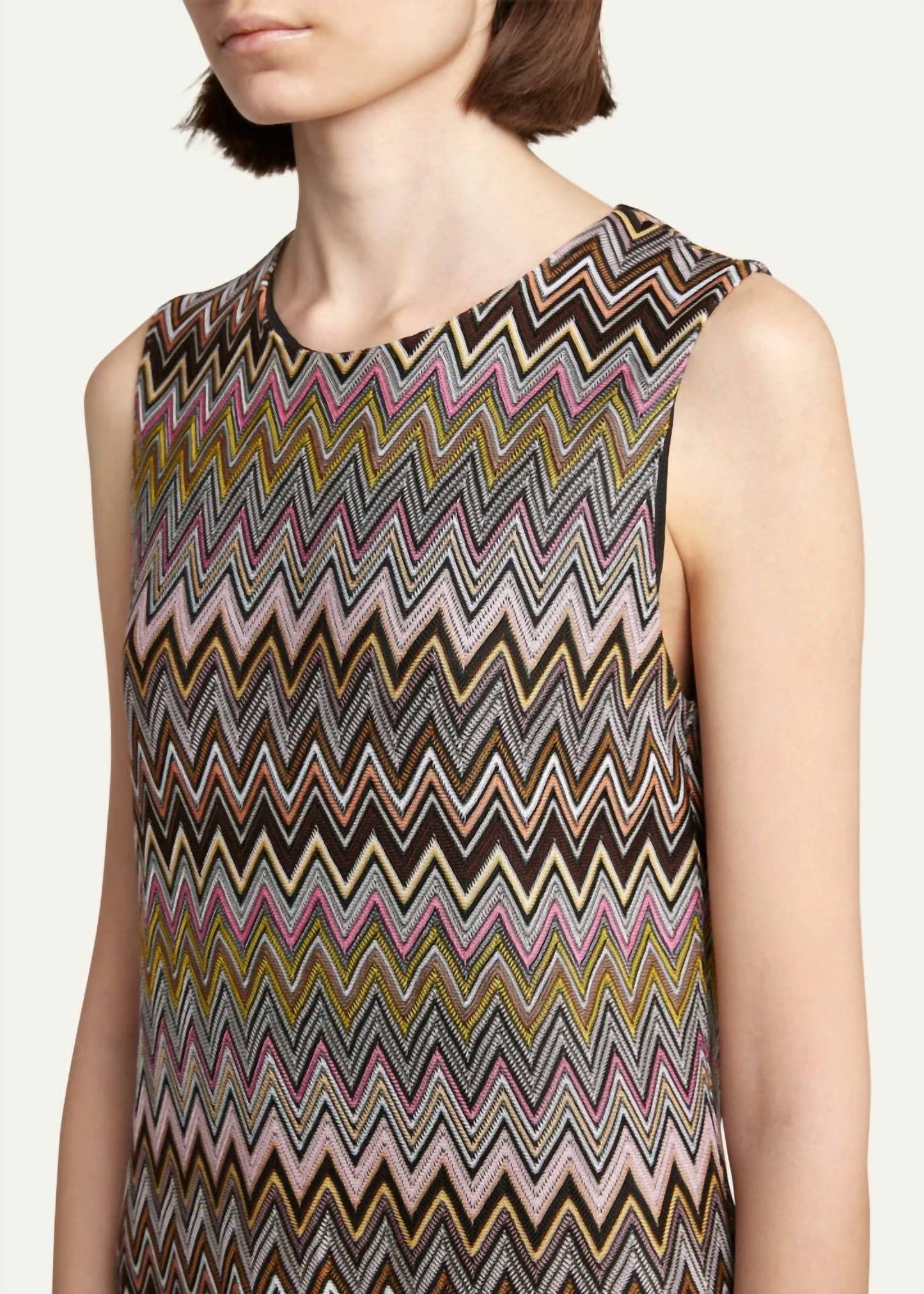 Missoni - Sleeveless zig-zag dress