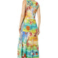 Johnny Was - Tie Dye Sleeveless Tiered Midi Dress