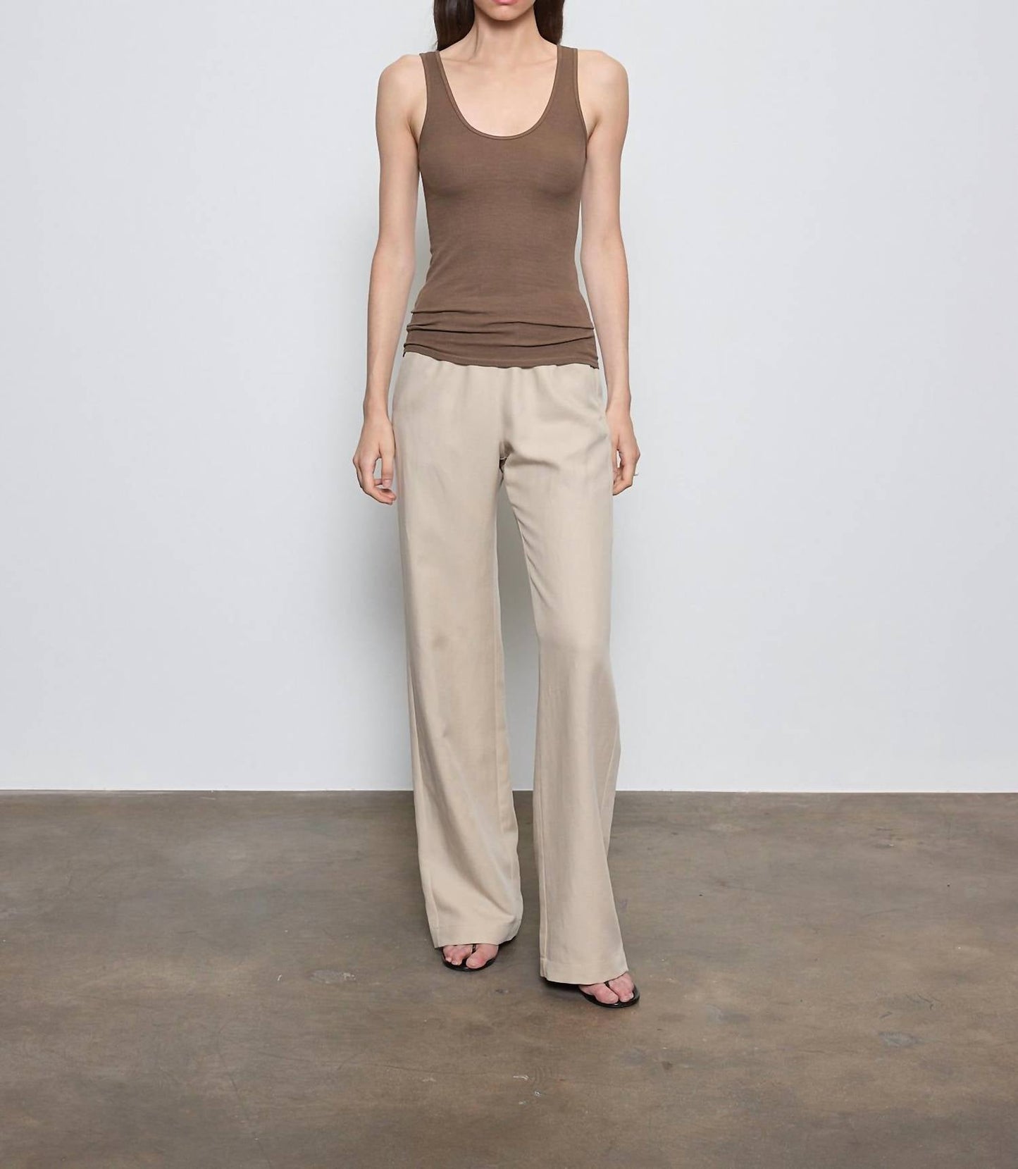 Enza Costa - STRETCH SILK KNIT TANK