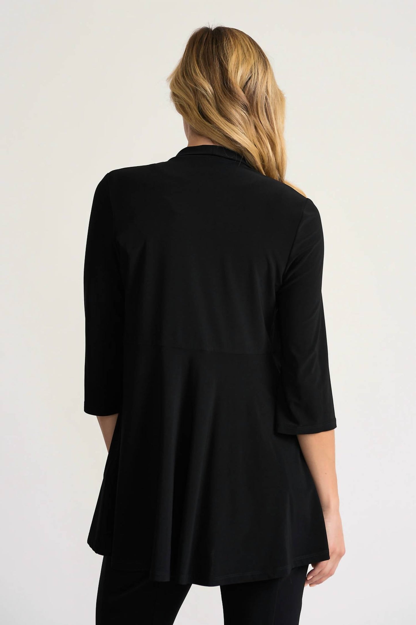 Joseph Ribkoff - Three-Quarter Sleeve Open Front Cardigan