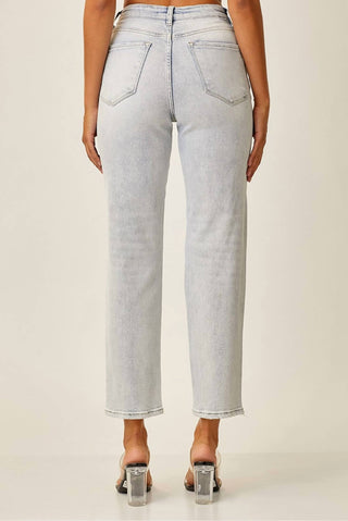 Risen - High Rise Light Wash Jeans