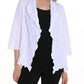 Frank Lyman - Woven Open-front Cardigan