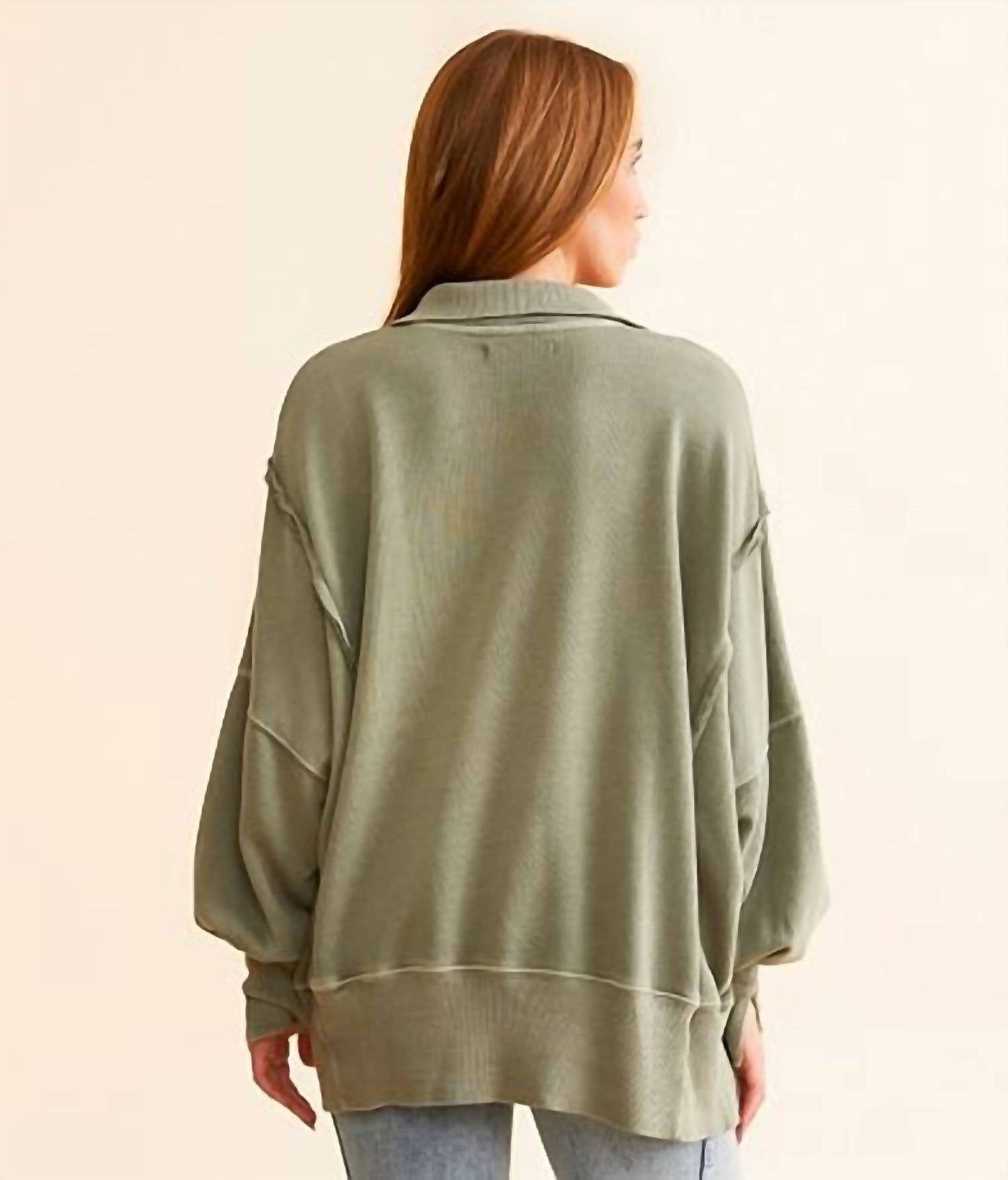 Free People - Camden Henley Sweatshirt