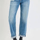 Trendsi - Women's Risen Full Size High Rise Ankle Boyfriend Distressed Jeans Plus Size