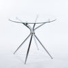 Compact Dining Table With Glass Top
