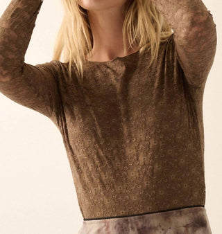 Promesa - Lace Woven Bodysuit