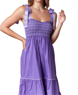 Fantastic Fawn - Sammy Smocked Dress