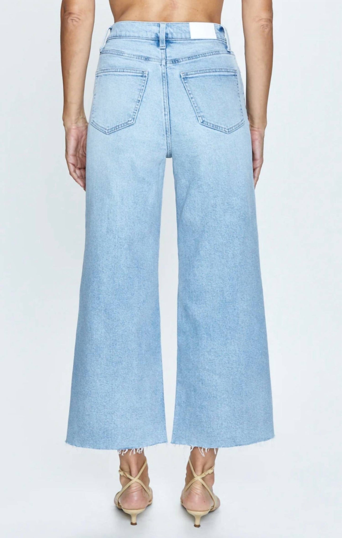 Pistola - Lana Crop High Rise Extra Wide Leg Jeans