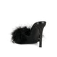 Steve Madden - Women's Spin Leather Hi Feather Heels