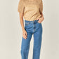 English Factory - FRONT CUT-OUT SMOCKED TOP