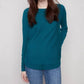 Charlie B - Lace Up Cuffs Knit Sweater