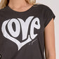 Elan - Love Scoop Neck Top