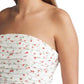 Wayf - Birdie Ruched Strapless Midi Dress