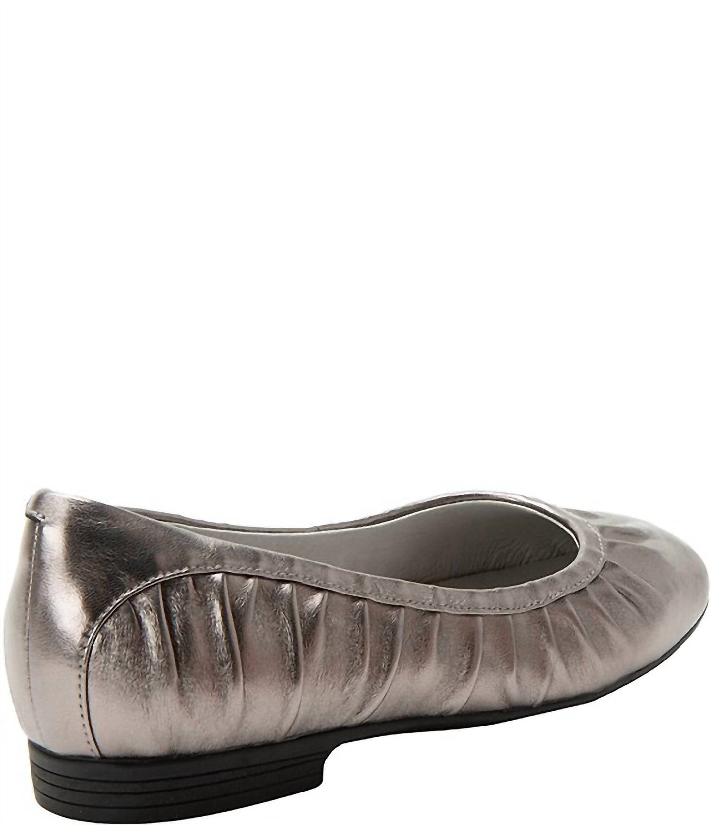 Alegria - Women's Beka Pleated Leather Ballet Flats