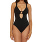 Becca By Rebecca Virtue - Solid Marble Canyon Ring One Piece Swimsuit
