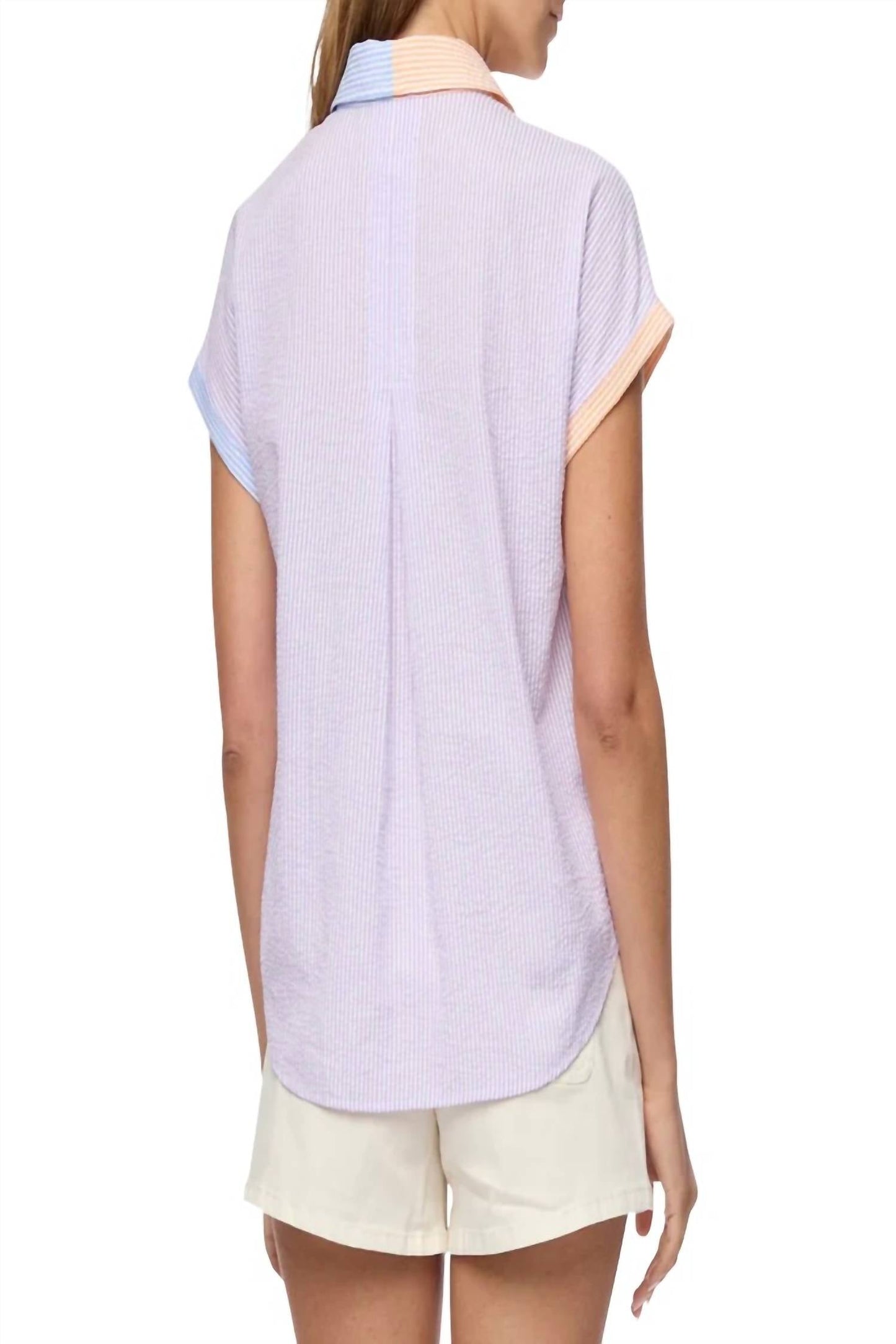 Flags & Anthem - Ramona Seersucker Dolman Shirt