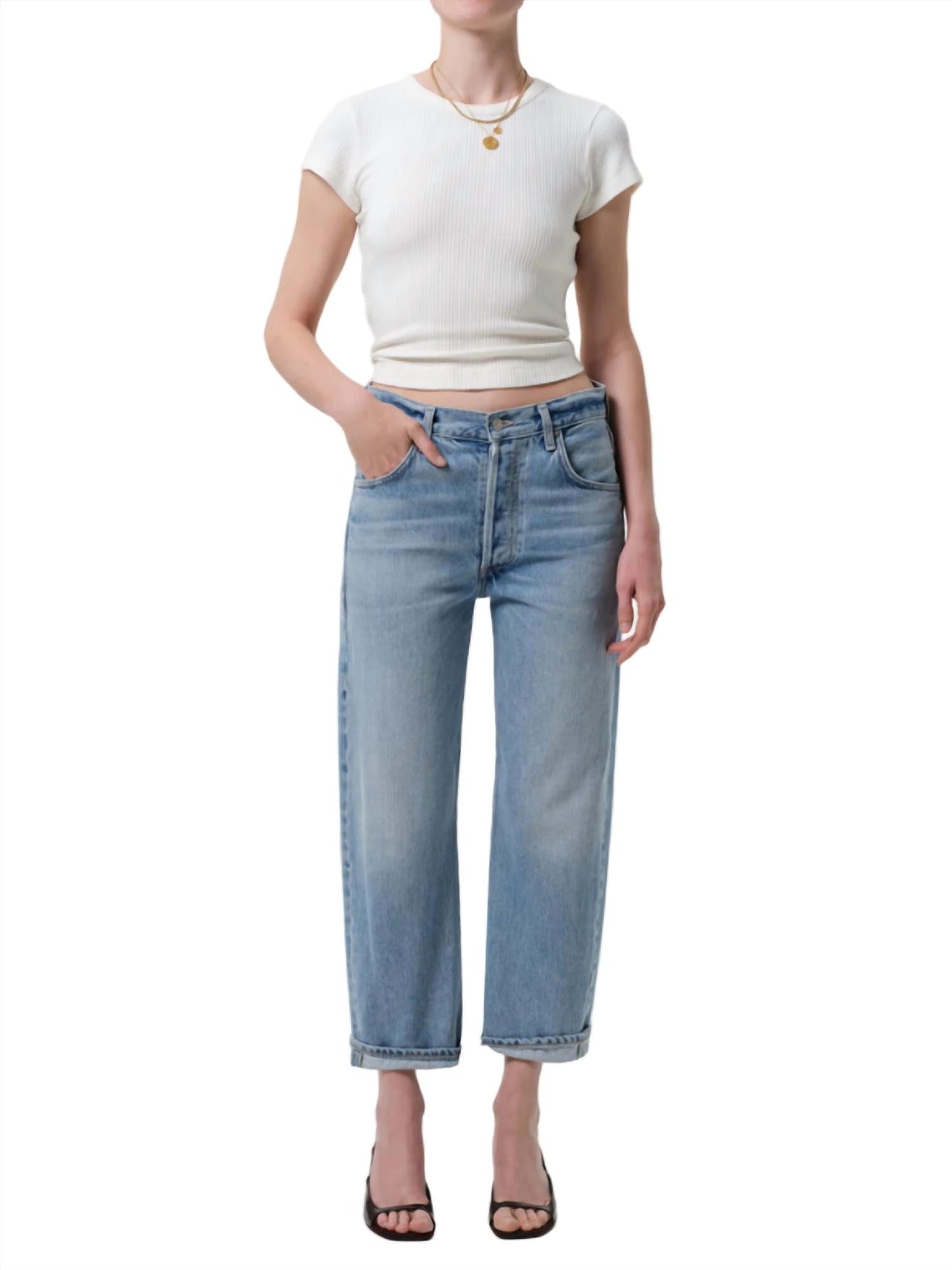 Citizens Of Humanity - Dahlia Bow Leg Baby Roll Jean