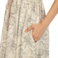 Johnny Was - Etched Floral Wrap House Dress