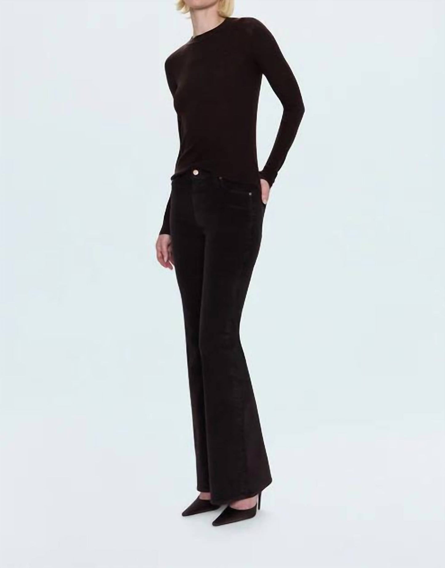 Pistola - Kinsley Mid Rise Ultra Flare Pant