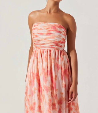 Astr - Aneesha Tie Dye Midi Dress
