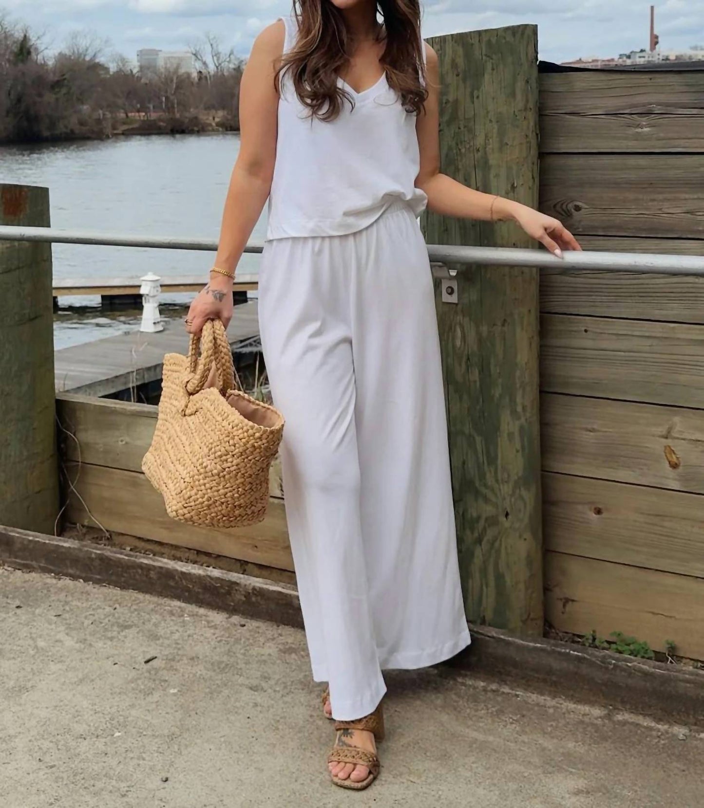 Z Supply - Scout Jersey Wide Leg Pants