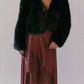 Free People - Louder Please Hooded Faux Fur Jacket