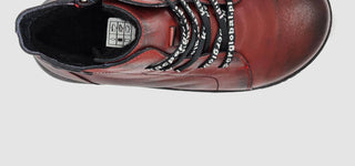 Kcr Group - Women's Original Zip-Up Leather Boots