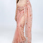 Zaalima Fashion - Floral Embroidered Organza Saree