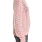 Topshop - Strawberry Open Knit Mohair Angora Sweater
