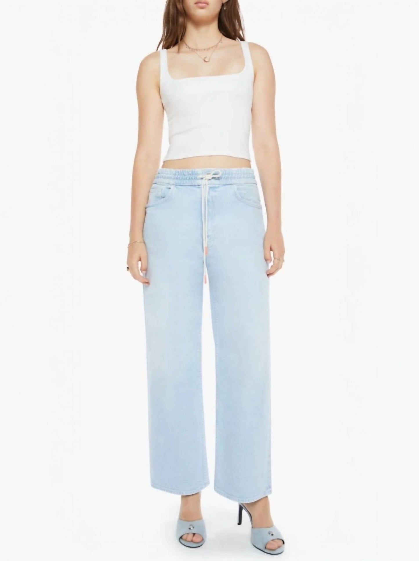 Mother - Drawn Tagger Flood Jeans