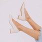 Chinese Laundry - Big Ben Croco Heel Shoes