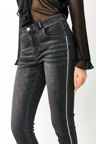 Frank Lyman - High Waisted Skinny Jeans