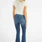 Mother - Cruiser Sneak Fray Flare Mid Rise Jeans