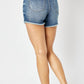 Judy Blue - Tummy Control Fray Hem Shorts