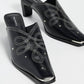 Free People - Women's Roxi Metal Tip Mules