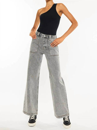 Kancan - Ultra High Rise Wide Leg Jean