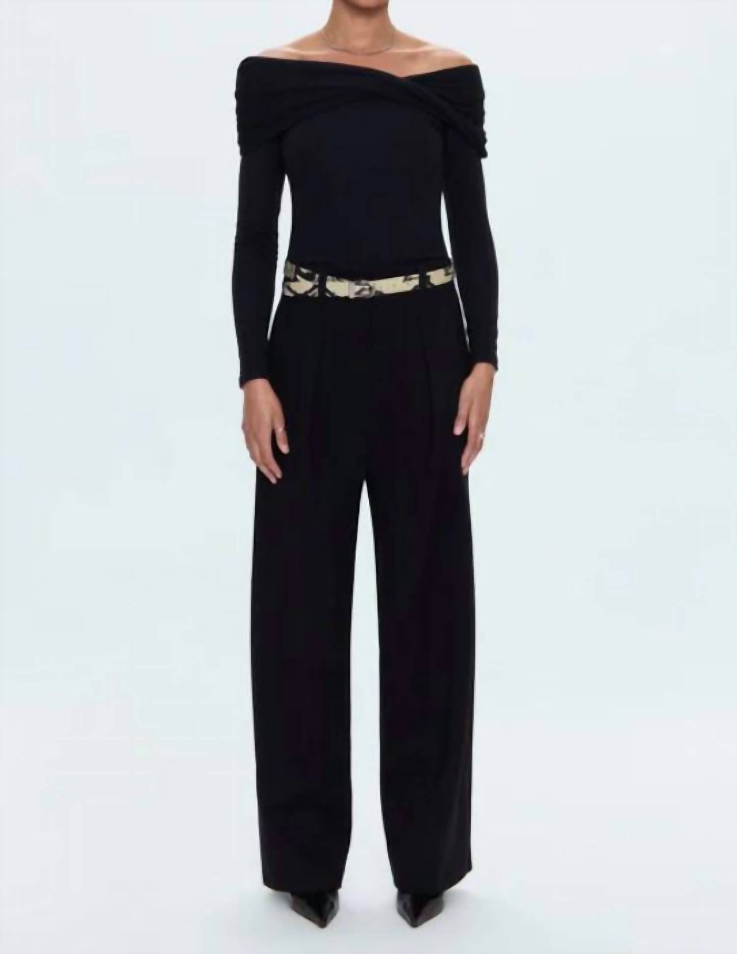 Pistola - Eden Pleated Barrel Trouser