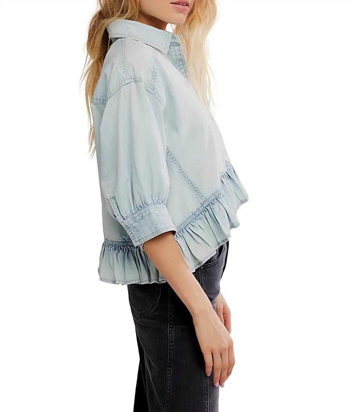 Free People - Bailey Denim Shirt